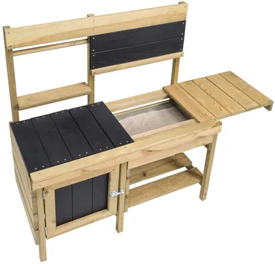 Image de Cuisine d'extérieur en bois Swingking