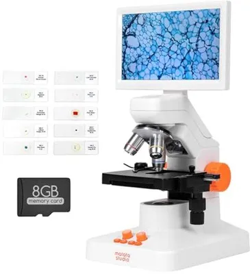 Image de Microscope de laboratoire biologique - Idéal pour l'école et les loisirs