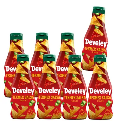 Produktbild von Develey Tex Mex Salsa Sauce - 8x 250ml