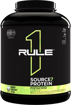 Immagine prodotto di Rule1 | Source7 Protein | 7 Premium Protein Matrix Pistacchi