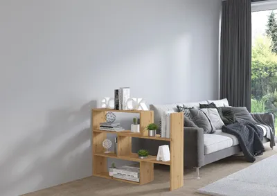Produktbild von Bücherregal KAROL 3 Standregal Regal Eiche Artisan