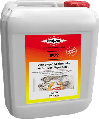 Produktbild von Geiger Schimmelstopp Stop gegen Schimmel-, Grün- und Algenbefall 10 l