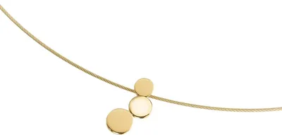 Produktbild von Boccia Anhänger 07025-02 Titan vergoldet