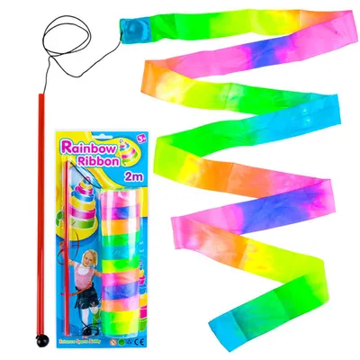 Obrázok produktu pre Dúhová gymnastická stuha ZA2121