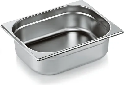 Produktbild von Gastronormbehälter / GN-Behälter, GN 1/2, Serie 75, Tiefe wählbar : GN Deckel 1/2, Eco Variante: GN Deckel 1/2, Eco