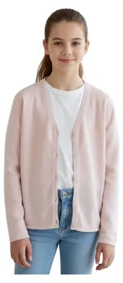 Produktbild von Zara Mädchen Pullover Baumwolle Strickjacke button-up Pfirsich 164