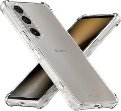 Immagine prodotto di Custodia per Sony Xperia 1 VI Paraurti trasparente in TPU morbido, custodia protettiva antiurto