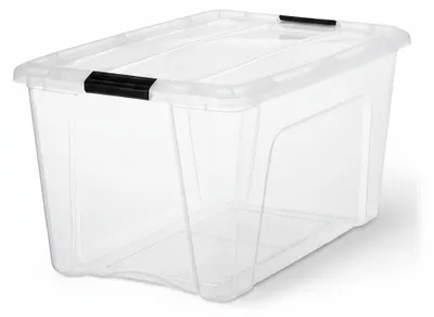 Produktbild von InAndOutdoorMatch - Aufbewahrungsbox - 45 Liter - Transparent