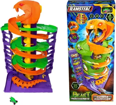Produktbild von TEAMSTERZ Cobra Strike - Garage 70 cm + Auto 1417560