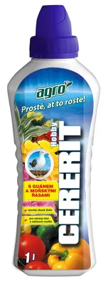 Produktbild von Cererit Hobby Flüssigdünger für Obst, Gemüse & Zierpflanzen, NPK 5-5-5, chloridfrei, 1 Liter