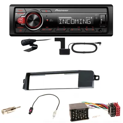 Produktbild von Pioneer MVH-330DAB Bluetooth Digitalradio Einbauset für BMW 3er E46