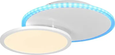 Produktbild von RGB LED Deckenleuchte, dimmbar, Fernbedienung, L 45 cm