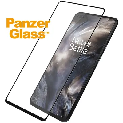 Obrázek produktu pro Panzerglass E2E Super+ Tvrzené sklo pro Oneplus Nord - s černým rámečkem