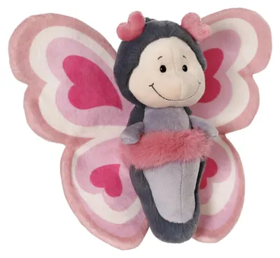 Produktbild von Nici Liebes Schmetterling Teddybär 21 Cm Rosa  Kinder Rosa One Size