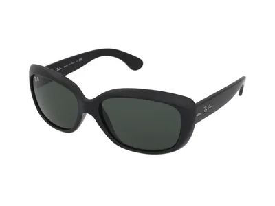 Produktbild von Ray-Ban JACKIE OHH, Erwachsener, Uni, Rechteckig, Schwarz, Nicht-polarisierte Linse, Nylon