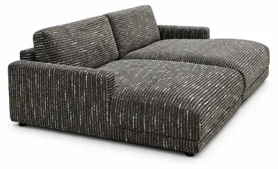 Produktbild von KAWOLA Big Sofa MARLIN Stoff braun