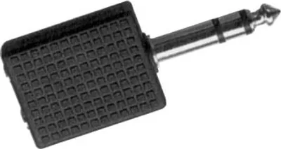 Produktbild von 2 x 3.5mm-STEREO-KLINKENBUCHSE AUF 6.35mm-STEREO-KLINKENSTECKER