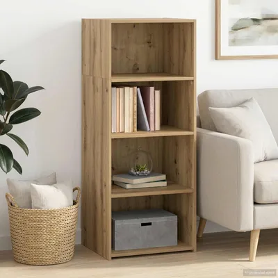 Obrázok produktu pre vidaXL Vysoká skriňa Artisan – dub 50 x 41 x 124 cm drevotrieska