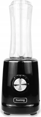 Produktbild von Huslog BlendGo Blender Smoothie-mixer, Trinkflasche 600 Ml, Schwarz
