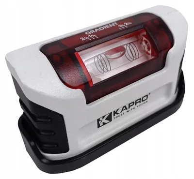Obrázek produktu pro Kapro Kapesní magnetická vodováha 10 cm s klipem Optivision