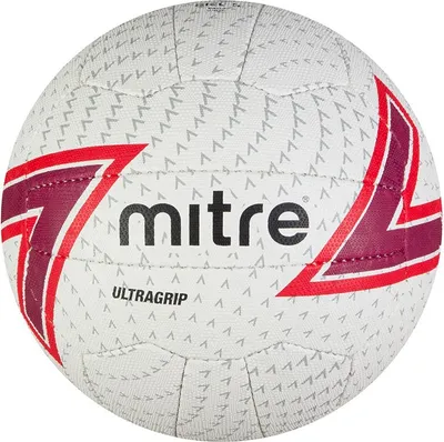 Produktbild von Mitre Ultragrip Netballball Weiß 5 Weiß 5