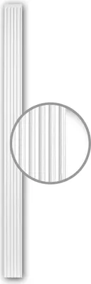 Produktbild von PROFHOME 122010 Pilaster Schaft Zierelement Flachsäule Wandsäule