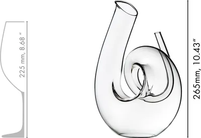 Image de Riedel DEKANTER CURLY KLAR 1 Stück 2011/04 S1