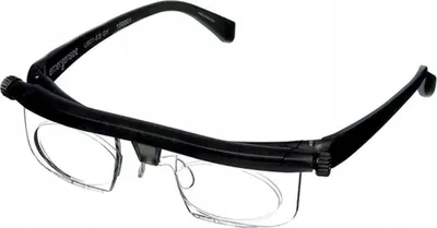 Zdjęcie produktu dla Okulary Dial Vision z regulowanymi soczewkami uniwersalne okulary do czytania i dali, z płynną regulacją dioptrii