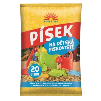 Obrázok produktu pre Prírodný praný piesok do detských pieskovísk.
