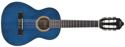 Obrázok produktu pre Valencia VC201 Transparent Blue 1/4 klasická gitara pre dieťa