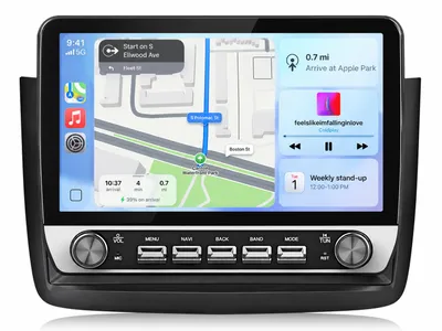 Produktbild von Hexinex 10.1 Zoll Autoradio Carplay Android Auto 2+64GB Für Mercedes-Benz Vito Viano W639 2010-2015 GPS Navi WiFi BT SWC FM RDS DSP DAB+