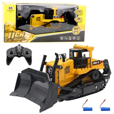 Produktbild von Lean Bulldozer Baufahrzeug Ferngesteuert 1:16 R/C Gelb