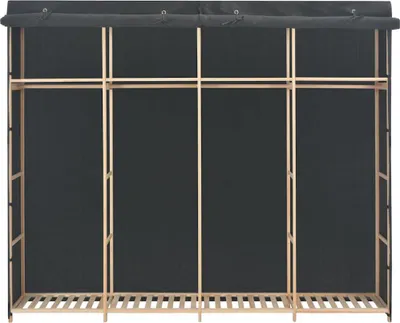 Obrázok produktu pre vidaXL Šatníková skriňa šedá 200 x 40 x 170 cm Látka