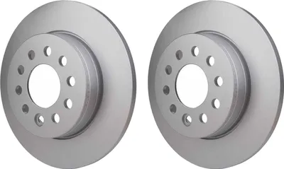 Produktbild von 2 Bremsscheiben voll Ø 76 mm 14 mm HELLA passend für VW MULTIVAN