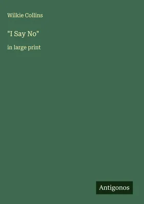 Produktbild von "I Say No"