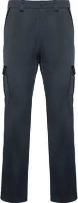 Image de Roly Workwear PA8408 | Trousers Trooper 38 à 60 - Couleur : Lead 23/Black 02 - Taille : 60