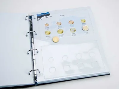 Produktbild von DAVO 297.573 Luxus Münze Zuschlag Eesti / Letland 2014