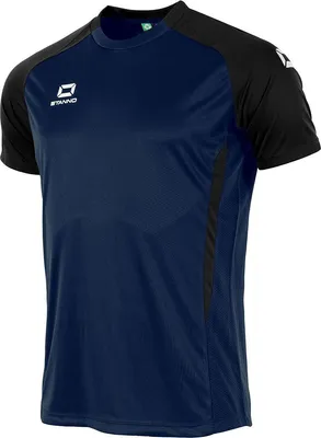 Produktbild von Stanno Stadio Trikot Kurzarm Kinder - Marine / Schwarz  | Größe: 164