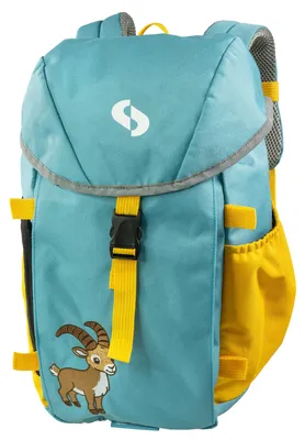 Produktbild von SCHNORR Kinderrucksack 10L Eisblau Honiggelb mit Regenschutz
