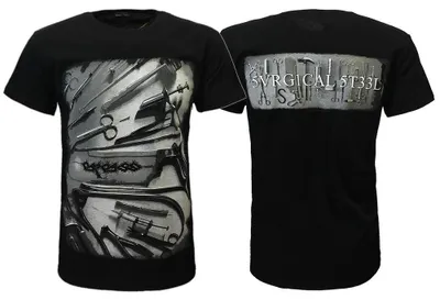 Obrázek produktu pro Tričko s motivem alba „Chirurgenstahl“ od Carcass – velikost XL