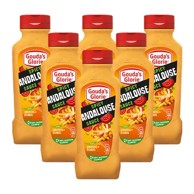 Produktbild von Gouda's Glorie - Spicy Andalouse Sauce - 6x 550ml