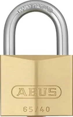 Produktbild von ABUS Vorhängeschloss 65/40 Messing - gl.-6401 - gleichschließend