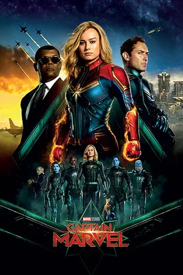 Produktbild von Pyramid Captain Marvel Epic Poster 61x91.5cm.