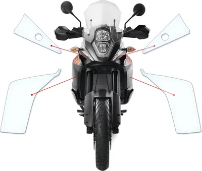 Produktbild von Lackschutzfolie Steinschlagschutz passend für KTM ADVENTURE 1050