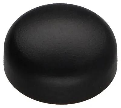 Produktbild von Abdekkappe Zylindrischer Halbrundkopf Gewindefurchende Schraube DE4.8 Polyethylen RAL9005 tiefschwarz