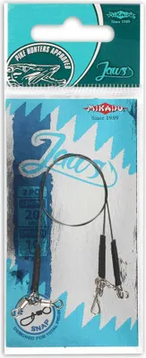 Produktbild von Mikado Titanium Jaws Vorfachschnüre 35 Cm Durchsichtig 23 kg Durchsichtig 23 kg