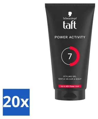 Produktbild von 20 x Taft Power Active Styling Gel - 150 ml - Vorteilspackung - 20 Stücke
