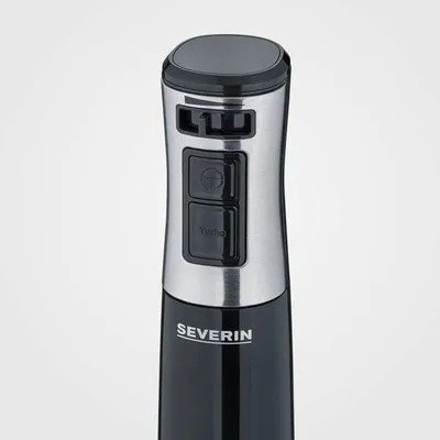 Image de Mixeur plongeant polyvalent - SEVERIN - SM3771 - 600 W - Pied amovible - 15 000 tours/mn - Sans BPA - Noir / Inox