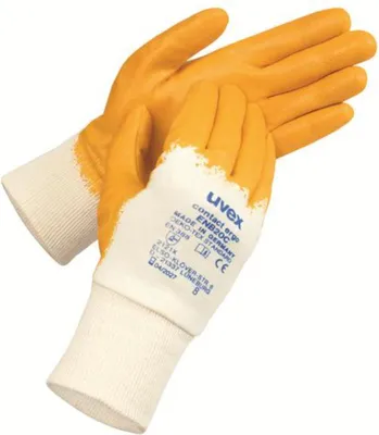 Produktbild von uvex Montagehandschuh contact ergo ENB 20C weiß/orange 5