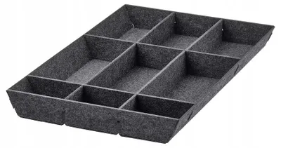 Produktbild von IKEA UPPDATERA Organizer do szuflady szary 40 cm